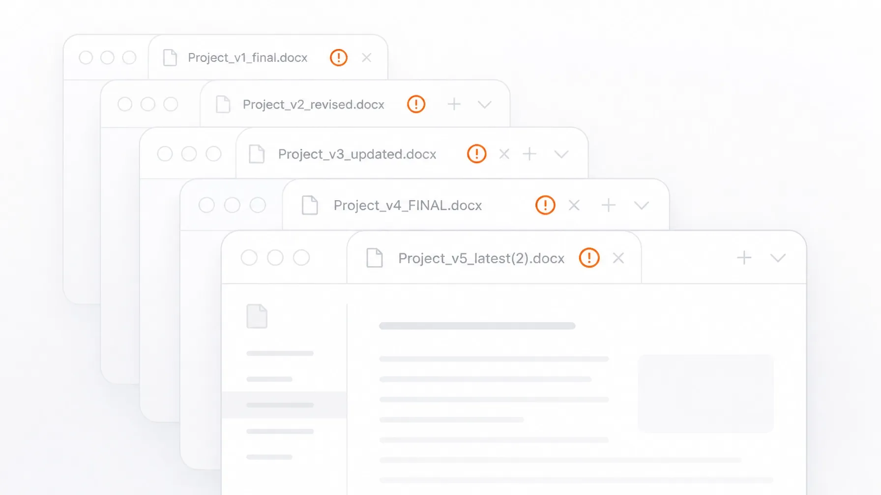 Stacked Projects